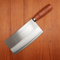 New Old Stock 180mm Chinese Cleaver Carbon Steel Taiwan 1980s