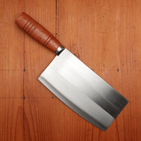 New Old Stock 180mm Chinese Cleaver Carbon Steel Taiwan 1980s