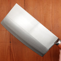 New Old Stock 180mm Chinese Cleaver Carbon Steel Taiwan 1980s