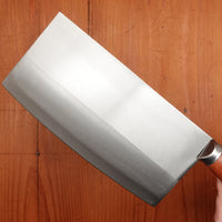 New Old Stock 180mm Chinese Cleaver Carbon Steel Taiwan 1980s