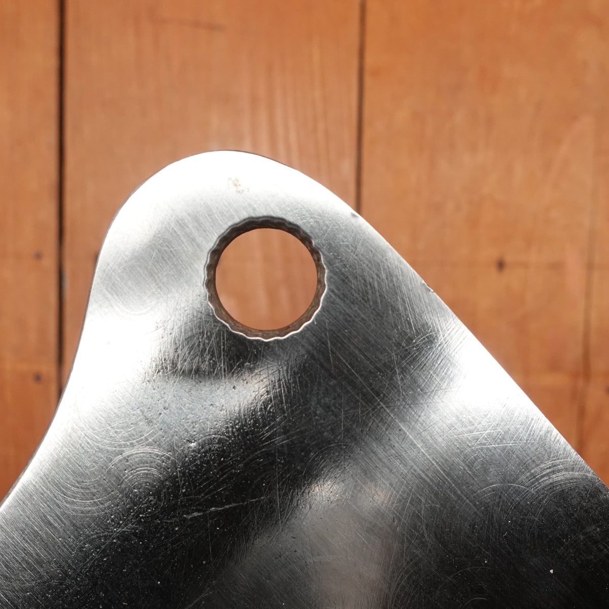 Shop Made 5.75" Heavy Cleaver Carbon Steel Micarta Handle 1940s 50s?