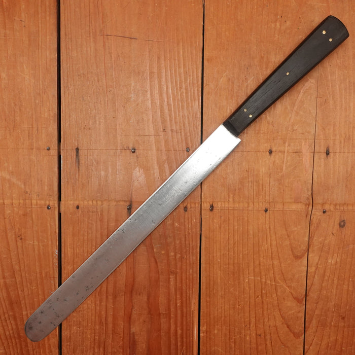 La Trompette 12" Slicer Carbon Steel & Ebony Thiers 1920-40