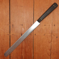 La Trompette 12" Slicer Carbon Steel & Ebony Thiers 1920-40s