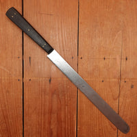 La Trompette 12" Slicer Carbon Steel & Ebony Thiers 1920-40