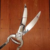 J A Henckels Friodur Stainless 4pc Carving Set Gold Wash Nickel Stag Solingen 1950s