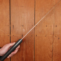 La Trompette 12" Slicer Carbon Steel & Ebony Thiers 1920-40