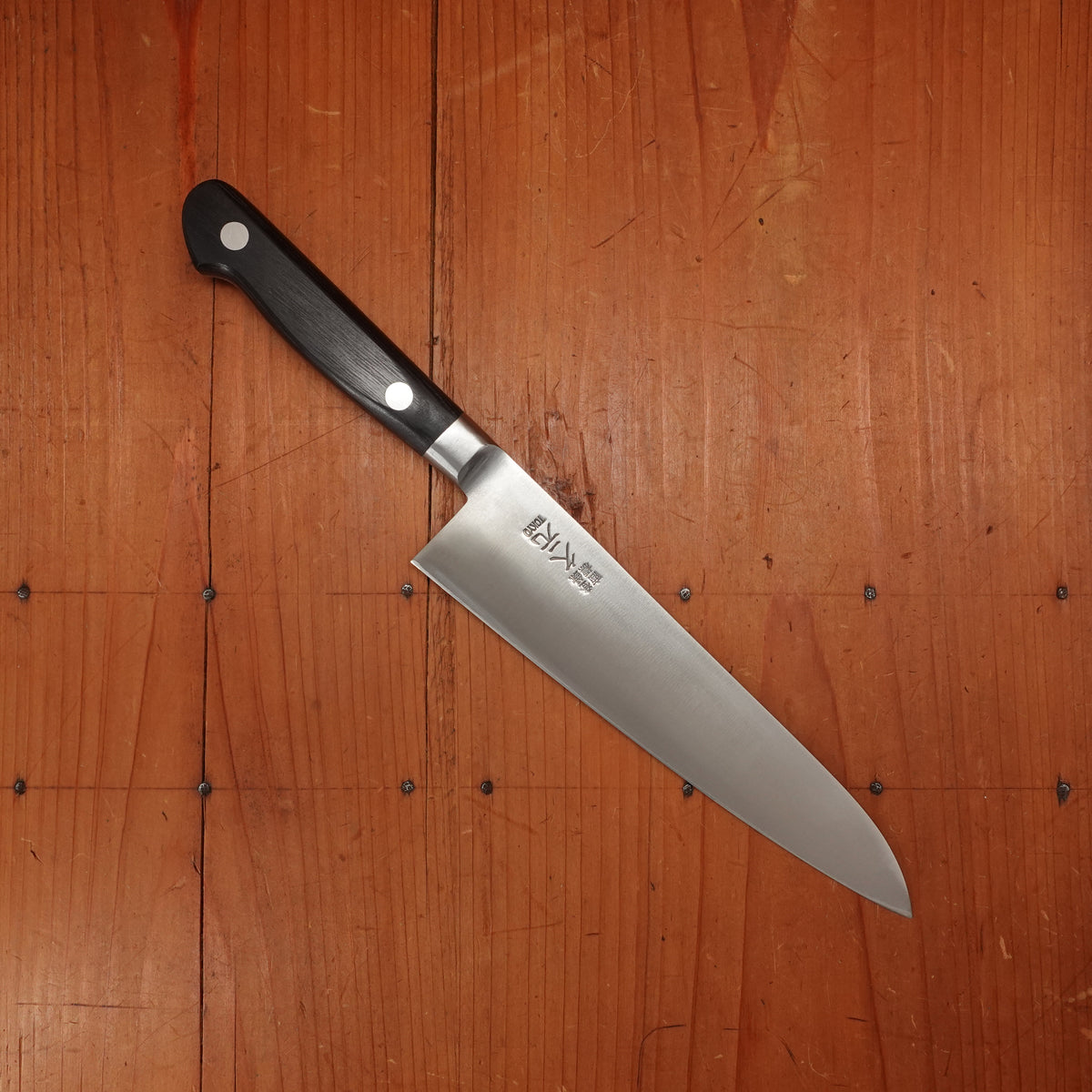 Morihei Hisamoto Hagane 180mm Gyuto Carbon Steel Pakka Handle