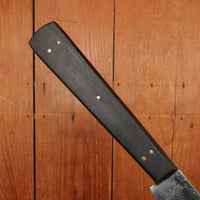 La Trompette 12" Slicer Carbon Steel & Ebony Thiers 1920-40