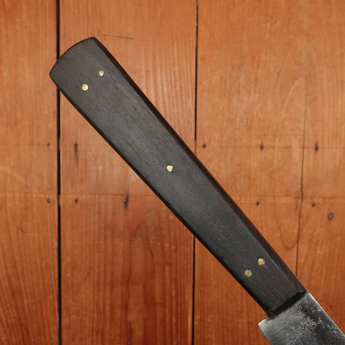 La Trompette 12" Slicer Carbon Steel & Ebony Thiers 1920-40s