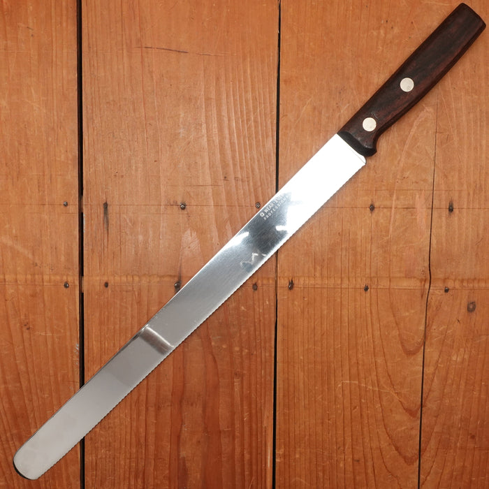 Wear-Ever Professional 13.5" Serrated Stainless Cake Knife 1960s - 80s