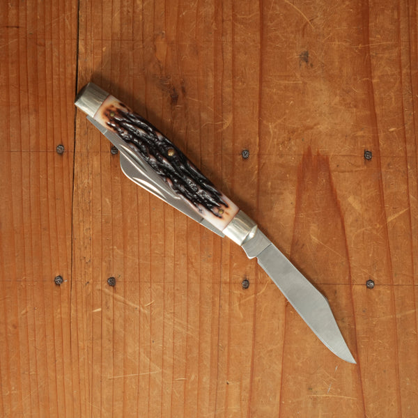 Schrade+ Uncle Henry 3 7/8" Stockman 885UH USA