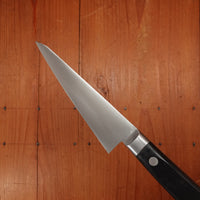 Morihei Hisamoto Hagane 135mm Honesuki Kaku Carbon Steel Pakka Handle