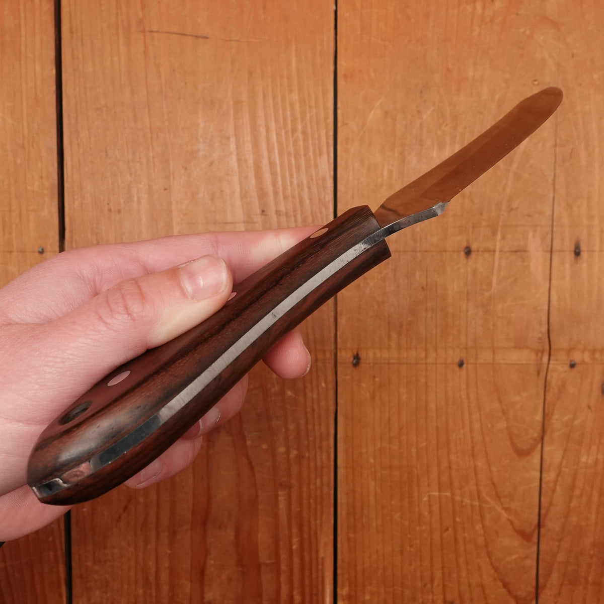 Grohmann No. 100 5" Large Skinner Carbon Steel Pictou Canada Used In Box