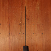 Nigara Hamono 180mm Santoku SG2 Kurouchi Tsuchime Ebony Handle