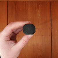 Nigara Hamono 180mm Santoku SG2 Kurouchi Tsuchime Ebony Handle