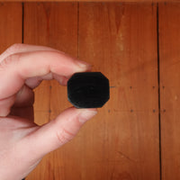 Hatsukokuro Kurogane 165mm Santoku Iron Clad Aogami 2 Kurouchi Mono Ebony Handle