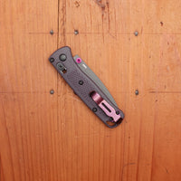 Benchmade 533GY-09 Mini Bugout Drop Point CPM-S30V AXIS Lock Dark Purple Grivory Handle