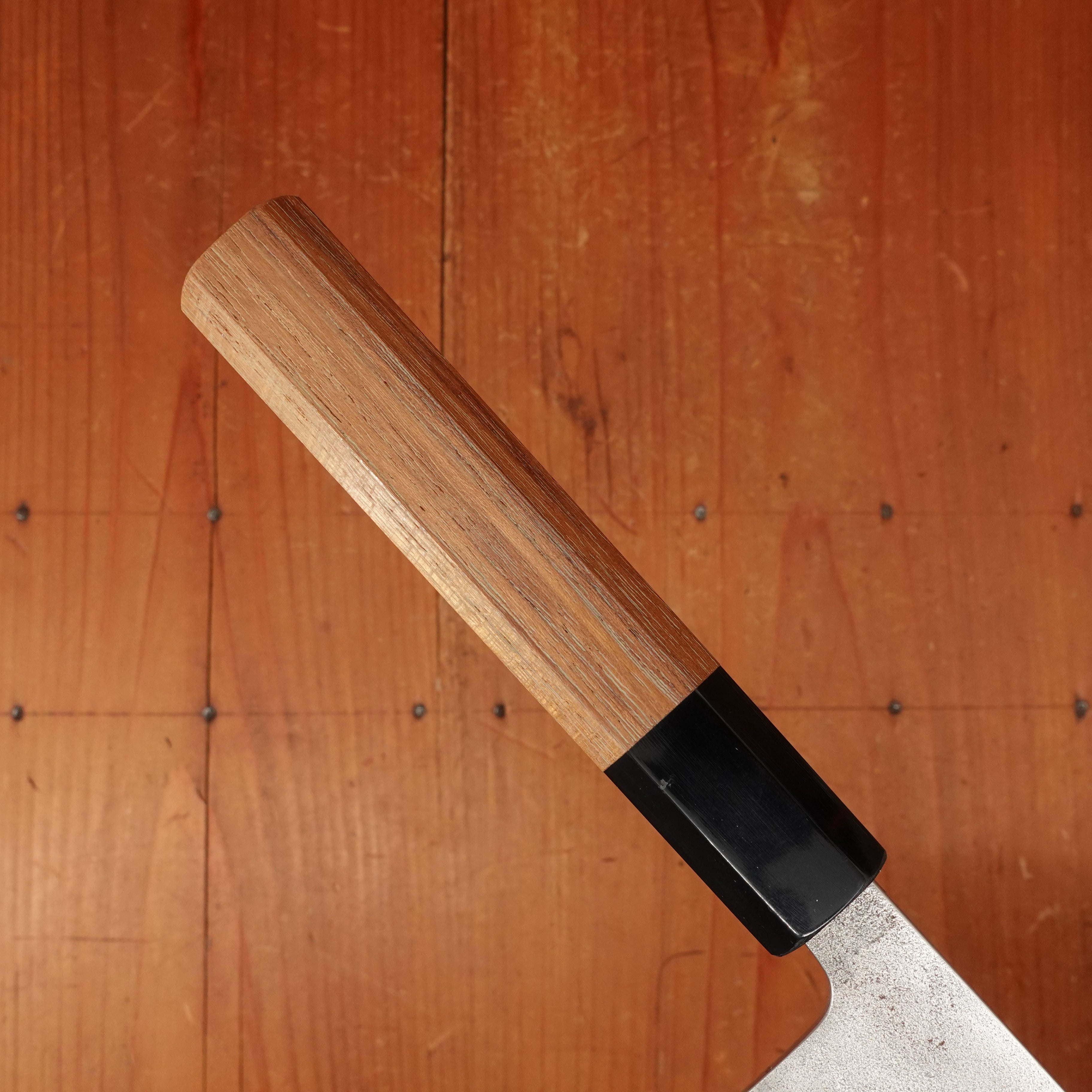 Yoshikane Hamono 165mm Nakiri SKD Nashiji Teak Handle – Bernal Cutlery