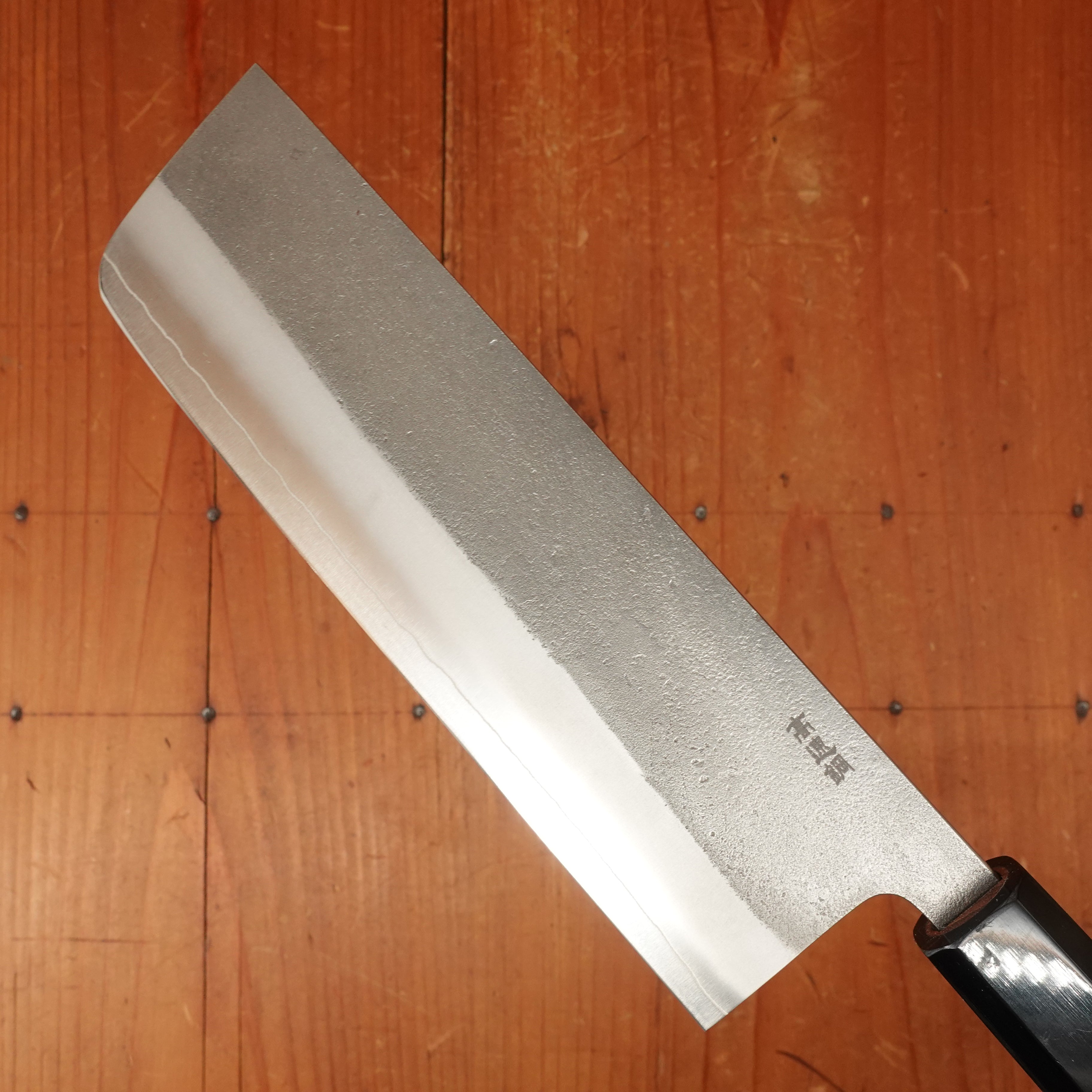 Yoshikane Hamono 165mm Nakiri SKD Nashiji Teak Handle – Bernal Cutlery