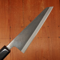 Yoshikane Hamono 150mm Honesuki Shirogami 2 Kurouchi Nashiji Teak Handle