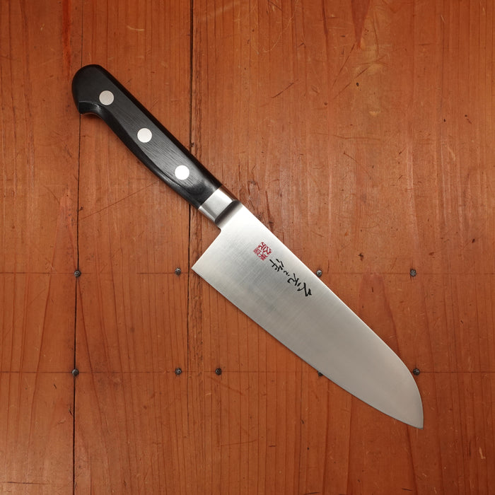 Morihei Hisamoto 165mm Santoku Stainless Pakka Handle