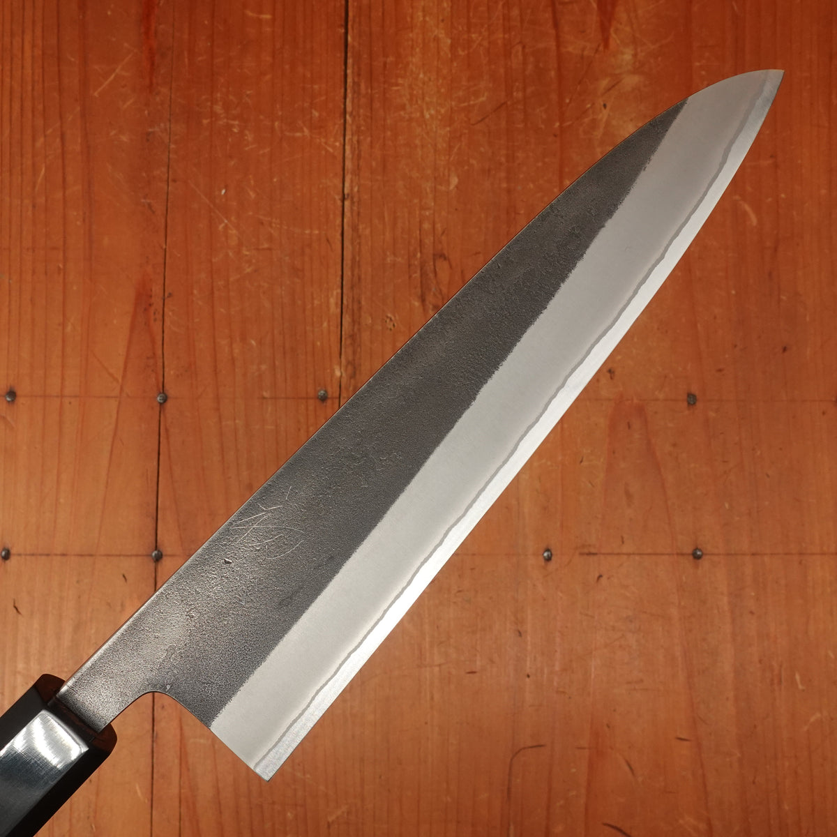 Yoshikane Hamono 210mm Gyuto Shirogami 2 Nashiji Teak Handle