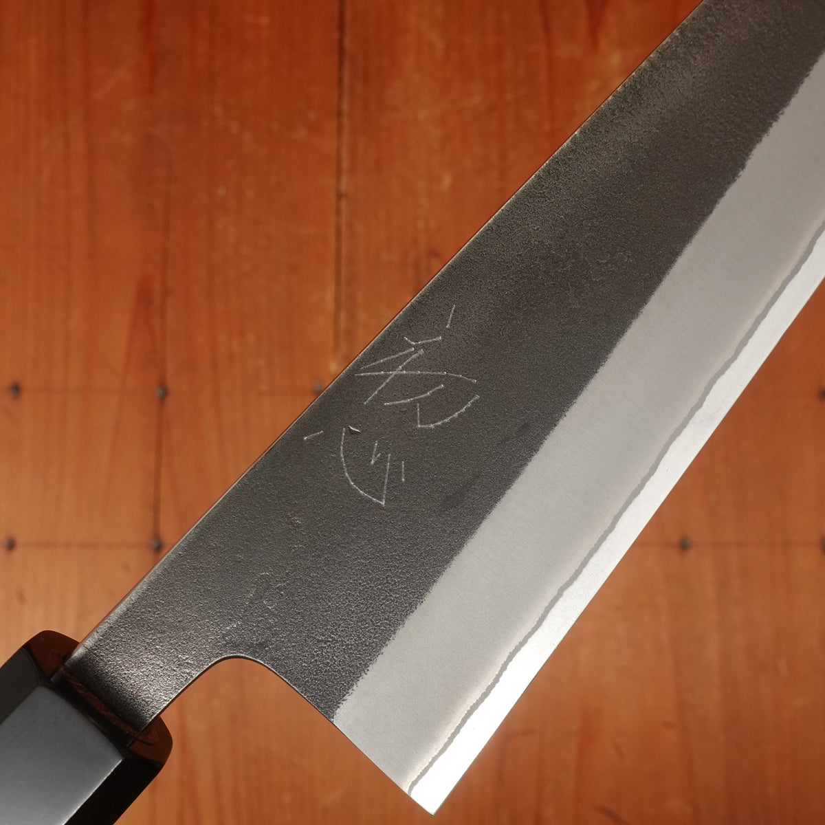 Yoshikane Hamono 210mm Gyuto Shirogami 2 Nashiji Teak Handle