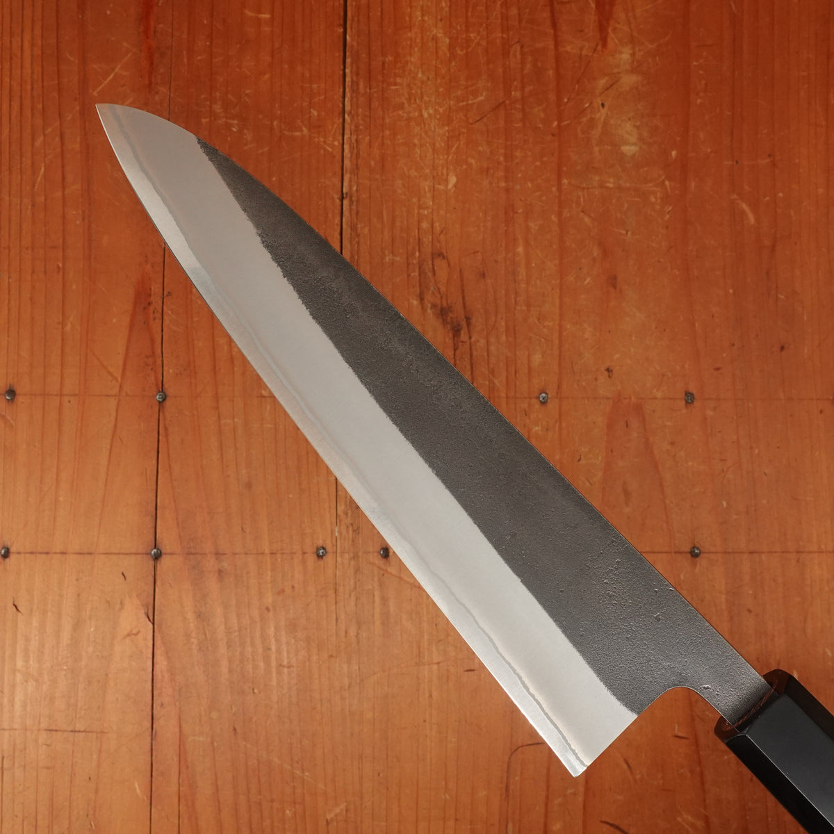 Yoshikane Hamono 210mm Gyuto Shirogami 2 Nashiji Teak Handle
