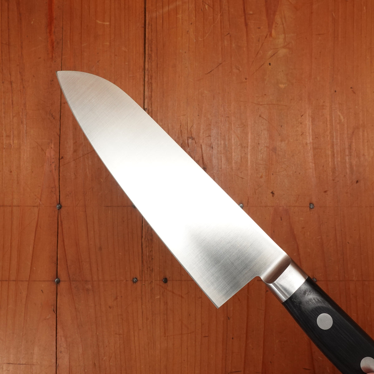 Morihei Hisamoto 165mm Santoku Stainless Pakka Handle