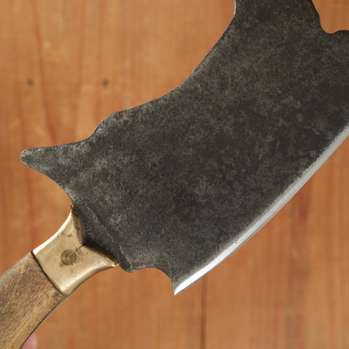 Antique Vintage 7" Birdhead Figural Cleaver Carbon