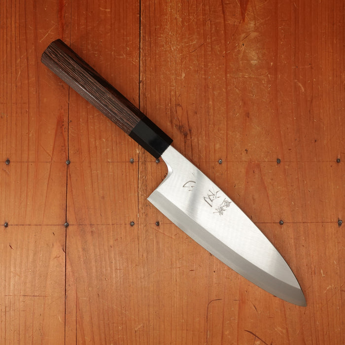 Hatsukokoro Shirasagi 180mm Deba Ginsanko Wenge Handle