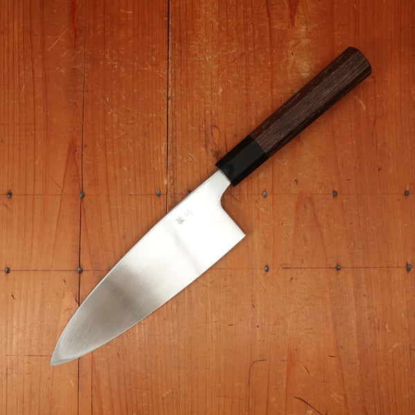 Hatsukokoro Shirasagi 180mm Deba Ginsanko Wenge Handle