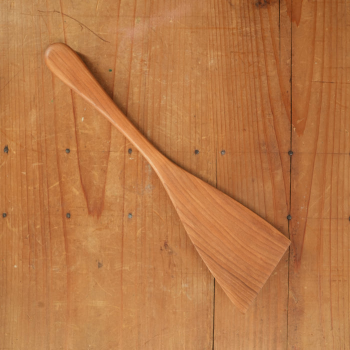 Lancaster Cast Iron Black Cherry Right-Handed Turner Spatula