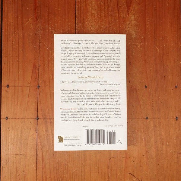 What Are People For? -  Wendell Berry