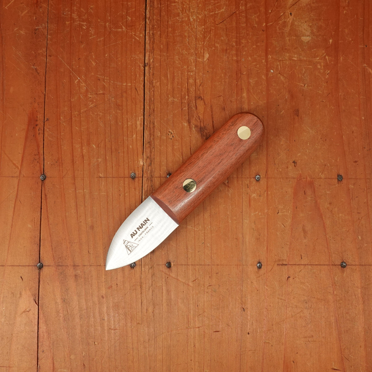 Au Nain 2.5" Crapaud Oyster Knife Stainless Kotibe Handle