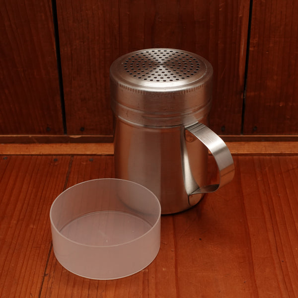 Stainless Steel Shaker Jar with Handle and Lid