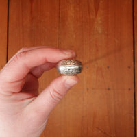 Christofle A Paris Triannon Pattern Dinner Knife Carbon Steel & Silverplate France ~1900-1920s