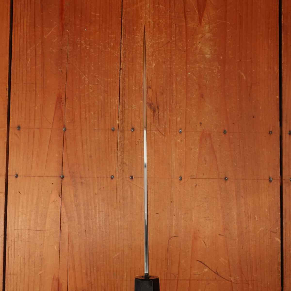 Sakai Konosuke BY 225mm Gyuto Aogami 1 Tanaka Hamono / Konosuke Oct Ebony Horn Leather Sheath