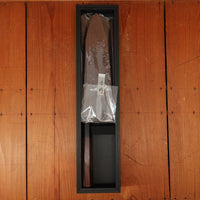 Sakai Konosuke BY 225mm Gyuto Aogami 1 Tanaka Hamono / Konosuke Oct Ebony Horn Leather Sheath