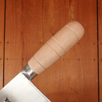 Sentan 170mm Chinese Cleaver Stainless Clad Shirogami 2 Migaki