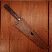 Rolin Knives 250mm Sakimaru Chef Gomai 125cr1 Desert Ironwood Copper Cedar with Saya