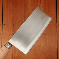 Sentan 170mm Chinese Cleaver Stainless Clad Shirogami 2 Migaki