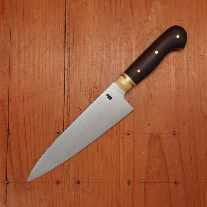 Astral Works 52100 150mm Gyuto Carbon Steel Brass & Antique Rosewood