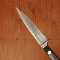 New Old Stock Emil Schmidt 3.5" Paring Knife Stainless / Pakka Solingen 1970s early 80s