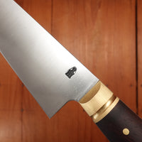 Astral Works 52100 150mm Gyuto Carbon Steel Brass & Antique Rosewood