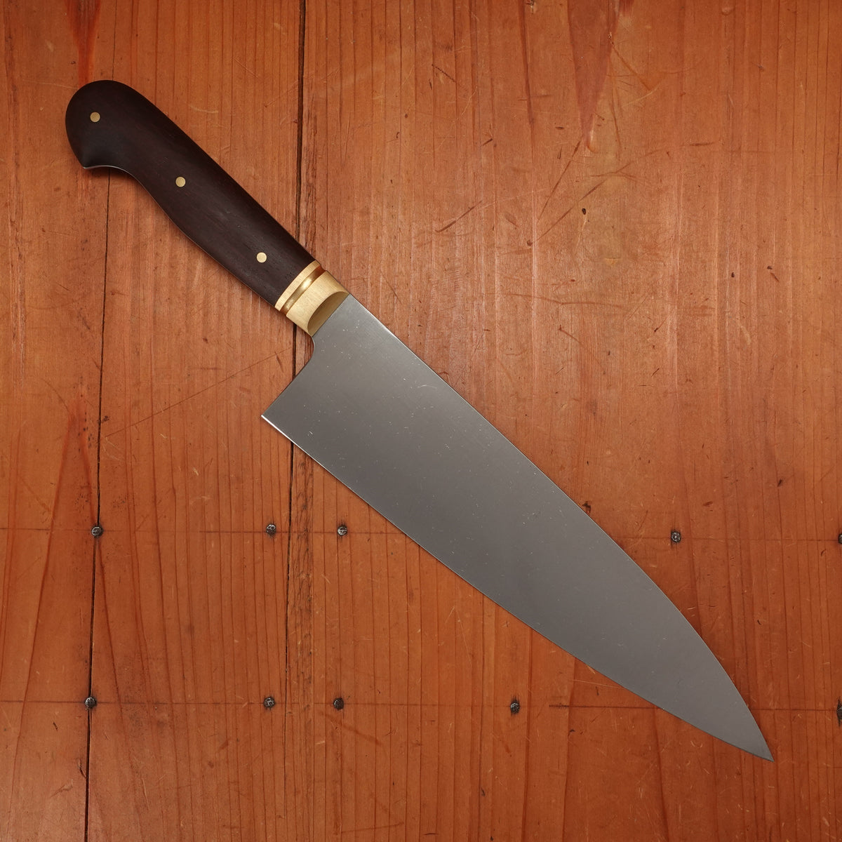 Astral Works 52100 210mm Gyuto Carbon Steel Brass & Antique Rosewood