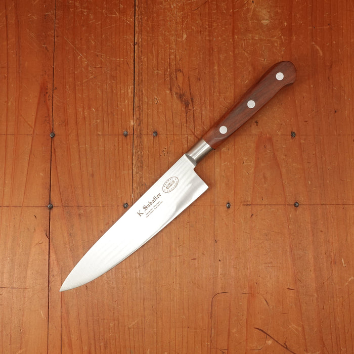 K Sabatier x Bernal Cutlery Nouvel Ideal 5.75" Chef Bolsterless Stainless Palissander