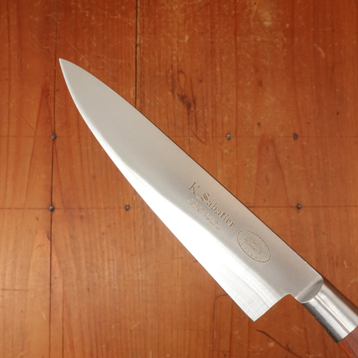 K Sabatier x Bernal Cutlery Nouvel Ideal 5.75" Chef Bolsterless Stainless Palissander
