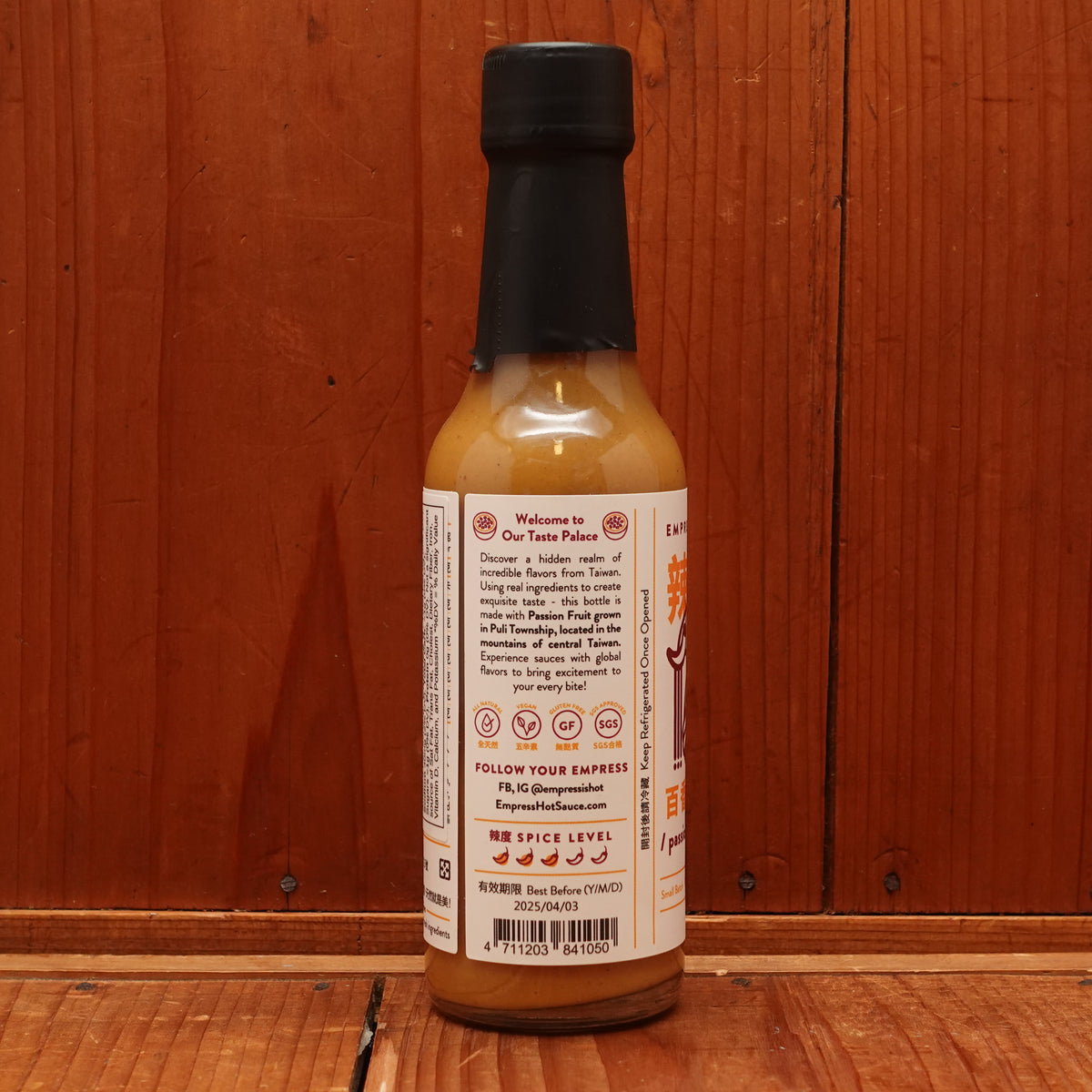 Empress Hot Sauce Passion Fruit Mustard - 148ml