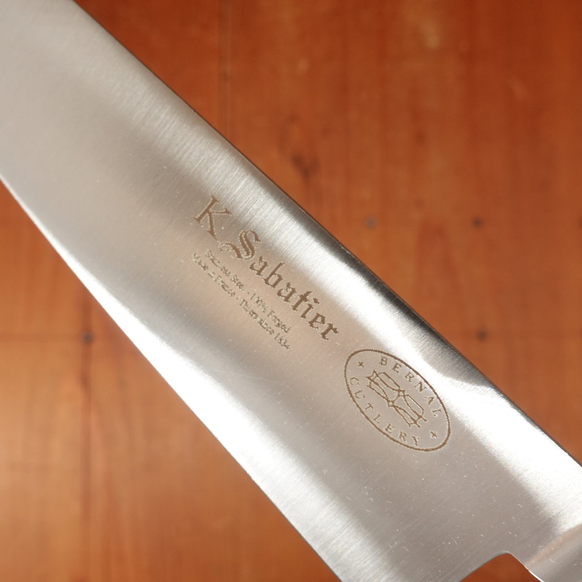 K Sabatier x Bernal Cutlery Nouvel Ideal 5.75" Chef Bolsterless Stainless Palissander